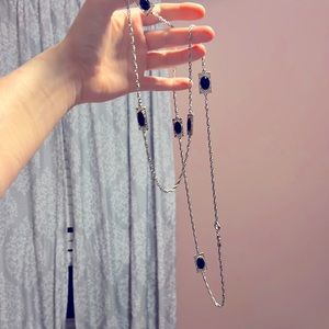 ✅ (SOLD) at flea market Black Necklace